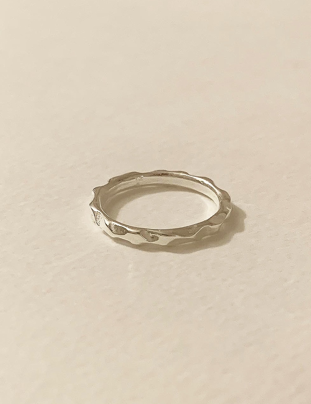 (silver 92.5) Crush cutting ring