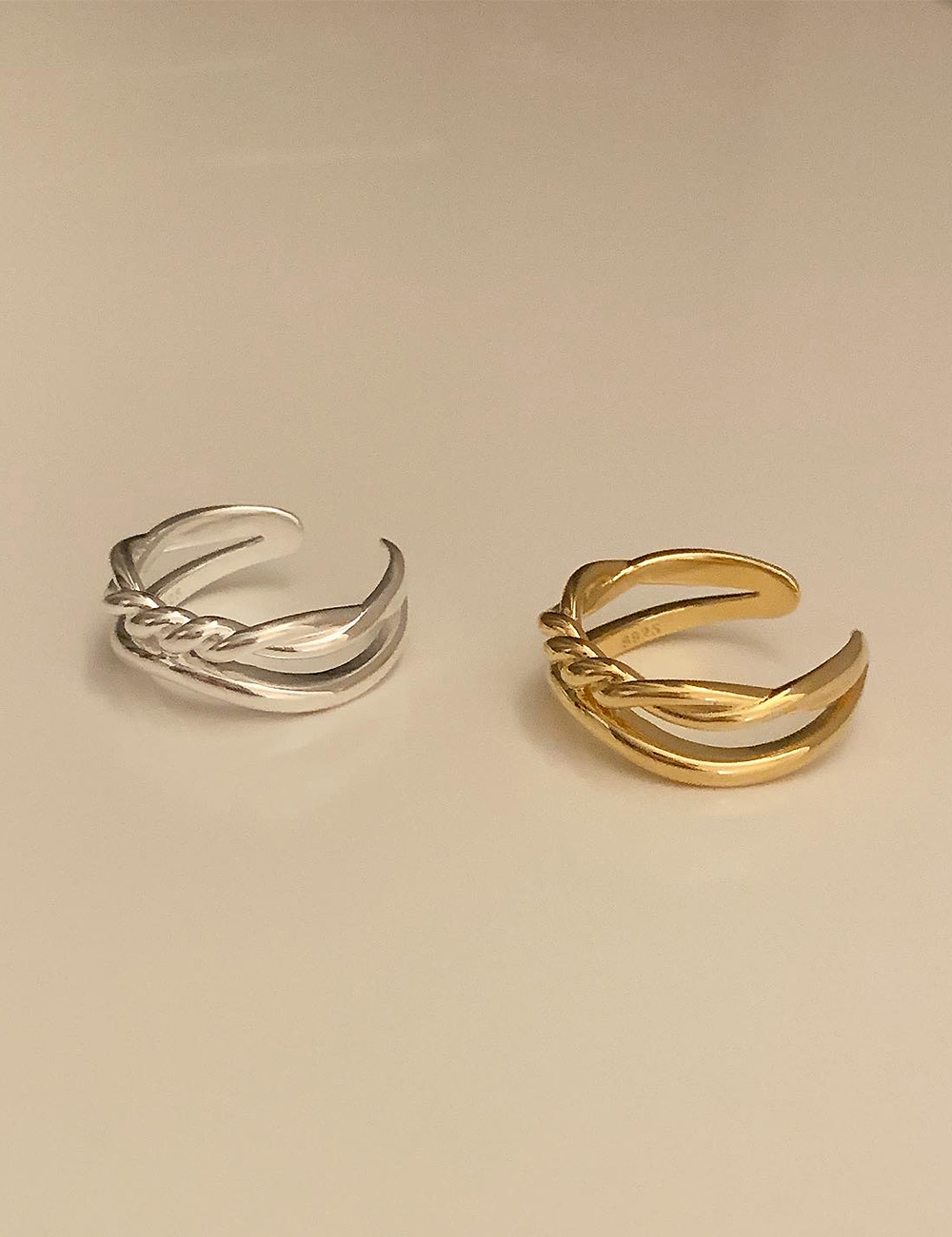 (silver 92.5) Mix ring