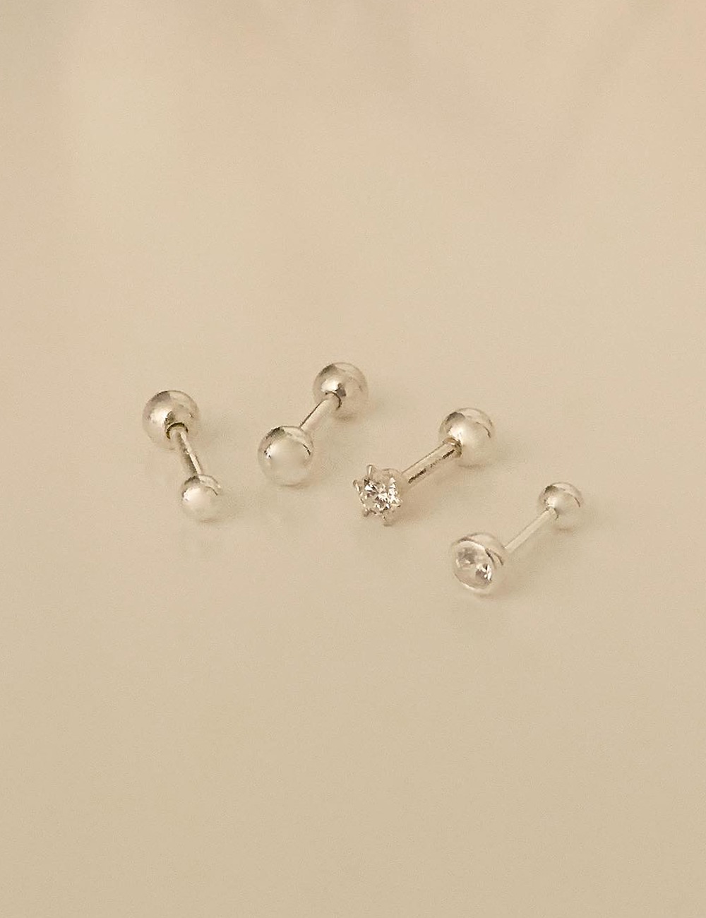 ＊주문폭주! (silver 92.5) 4type piercing