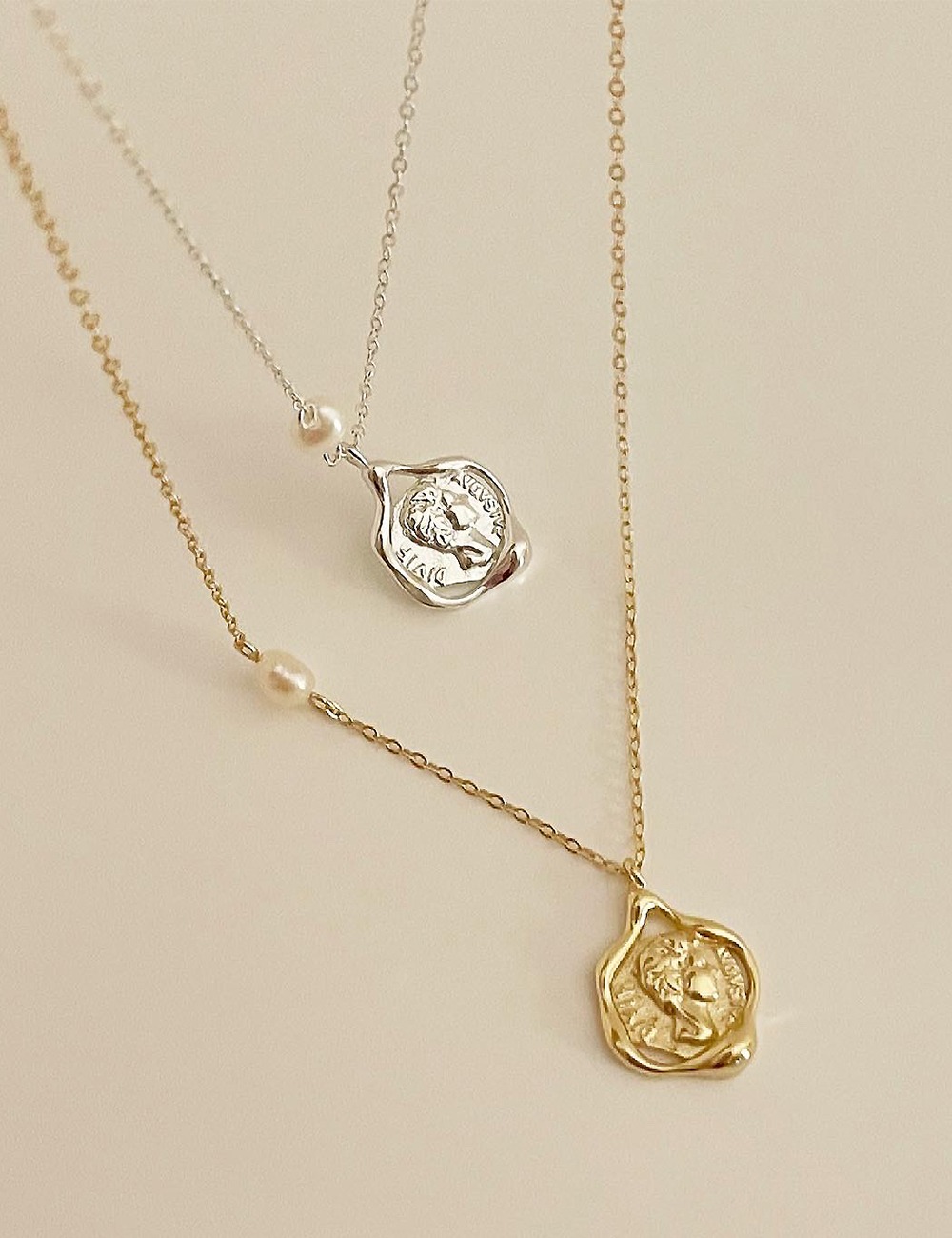 (silver 92.5) Penon necklace